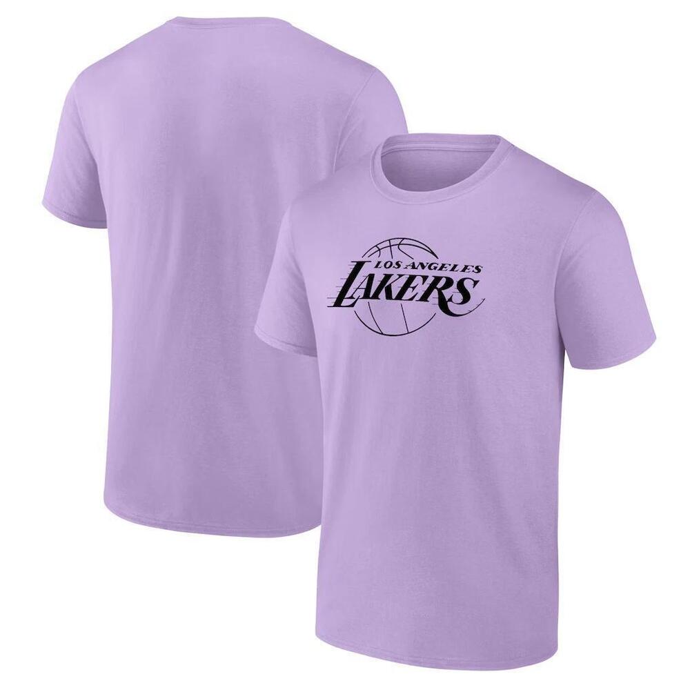 Los Angeles Lakers T-Shirt Size Xs Mens Nba Lilac Top - New